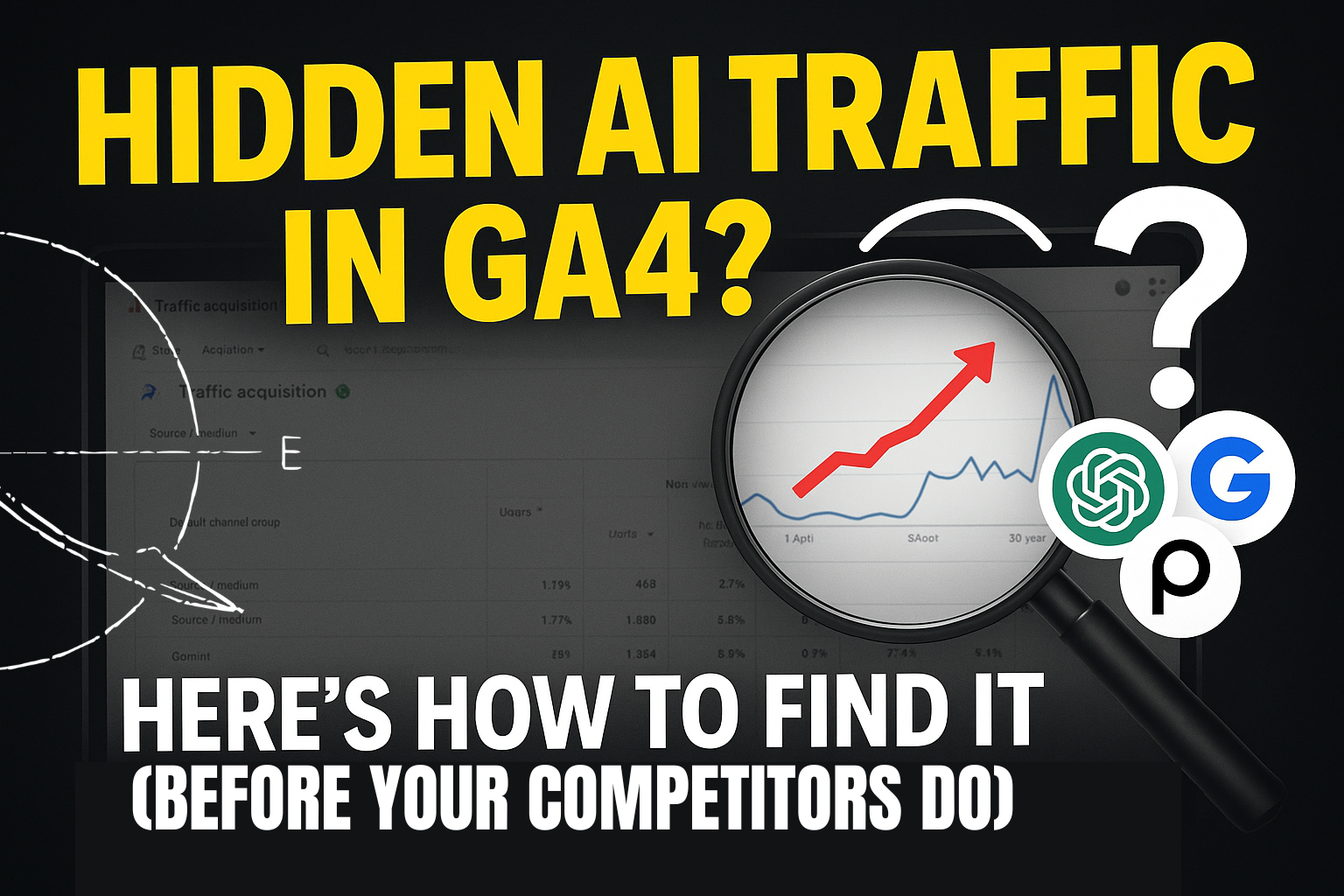 HOW TO FIND HIDDEN AI TRAFFIC IN GA4 | THE CONTINENTAL